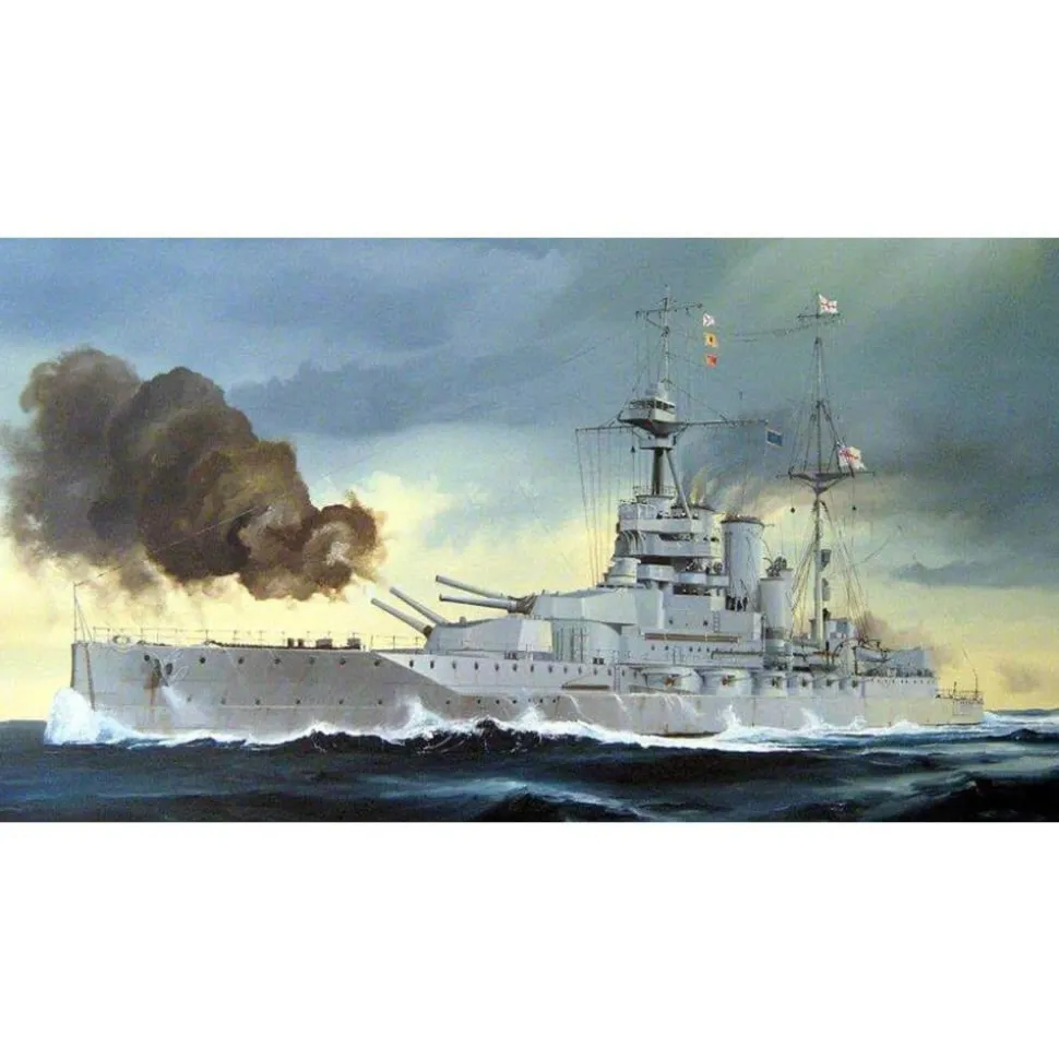 Maquette bateau : HMS Queen Elizabeth 1918 - Trumpeter