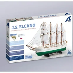 Maquette bateau : Juan Sebastián Elcano (Plastique et bois) - Artesania