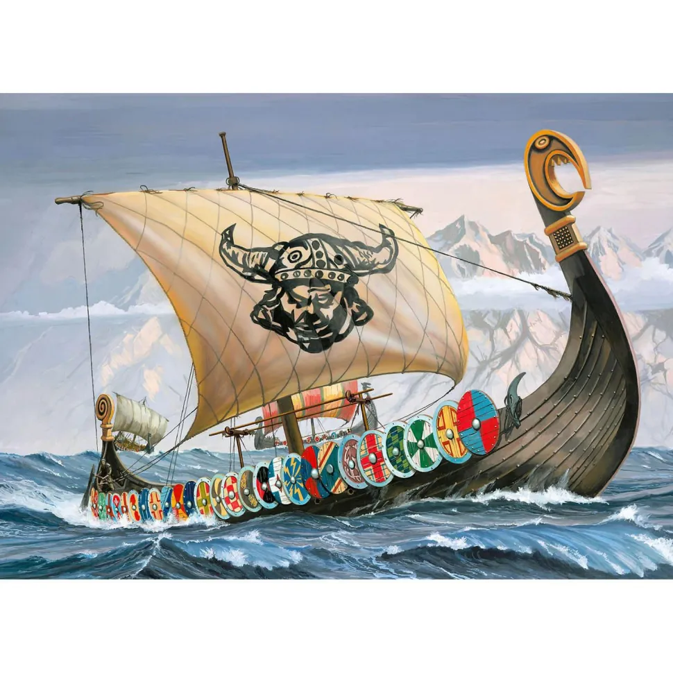 Maquette bateau : Model Set : Viking Ship - Revell