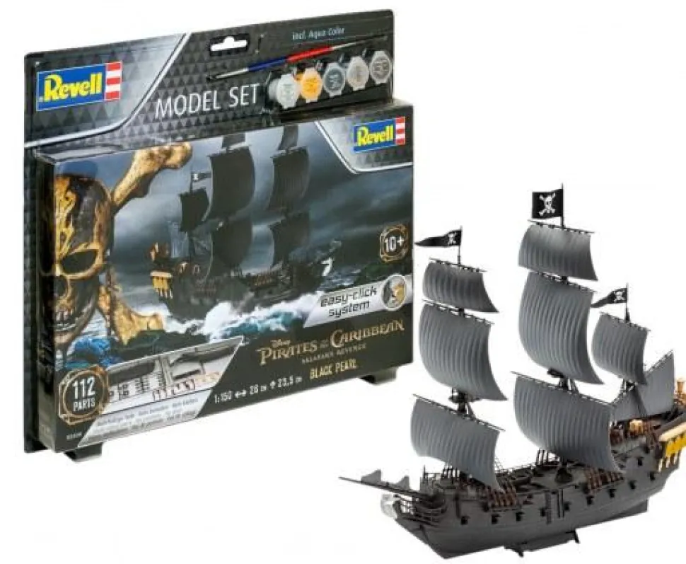 Maquette bateau : Model-Set : Black Pearl - Revell