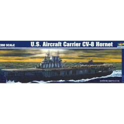 Maquette bateau : Porte-avions américain CV-8 Hornet - Trumpeter