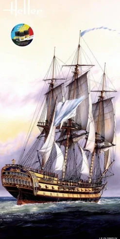 Maquette bateau : STARTER KIT Le Glorieux - Heller