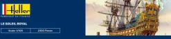 Maquette bateau : Starter Kit : Soleil Royal - Heller