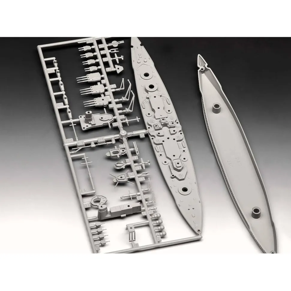 Maquette bateau : Starter Kit : Battleship Gneisenau - Revell