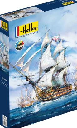 Maquette bateau : Starter Kit : Hms Victory - Heller