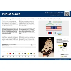 Maquette bateau : Starter Kit : Flying Cloud - Heller