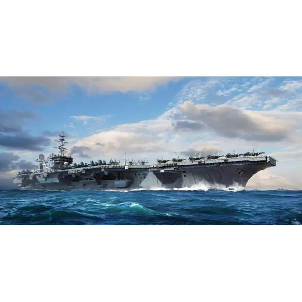 Maquette bateau : USS Constellation CV-64 - Trumpeter