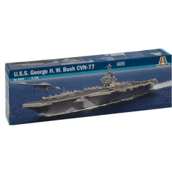 Maquette bateau : U.S.S. GEORGE H.W. BUSH CVN-77 - Italeri