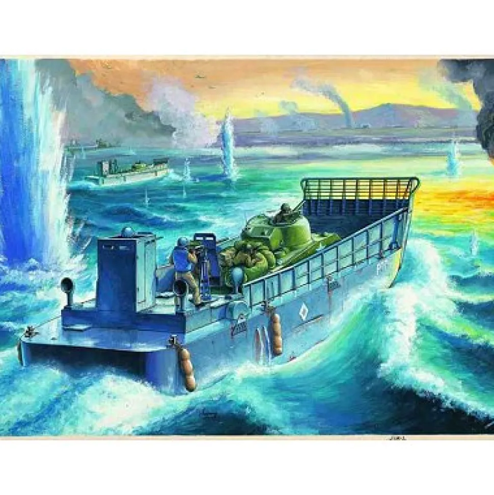 Maquette bateau : Barge de débarquement LCM 3 USN - Hobby Boss