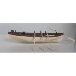 Maquette bateau bois : Jábega del Mediterraneo, barque méditerranéenne - Disarmodel