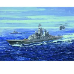 Maquette bateau : Croiseur de bataille USSR Kirov - Trumpeter