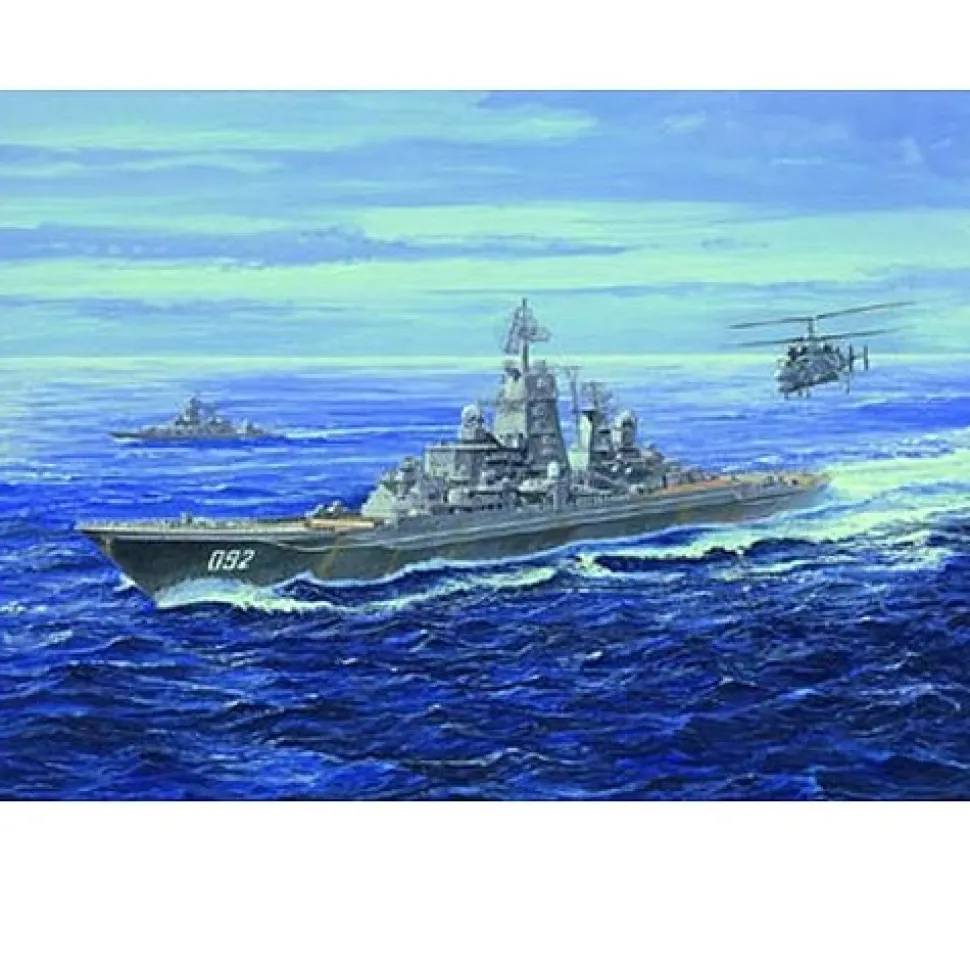 Maquette bateau : Croiseur de bataille USSR Kirov - Trumpeter