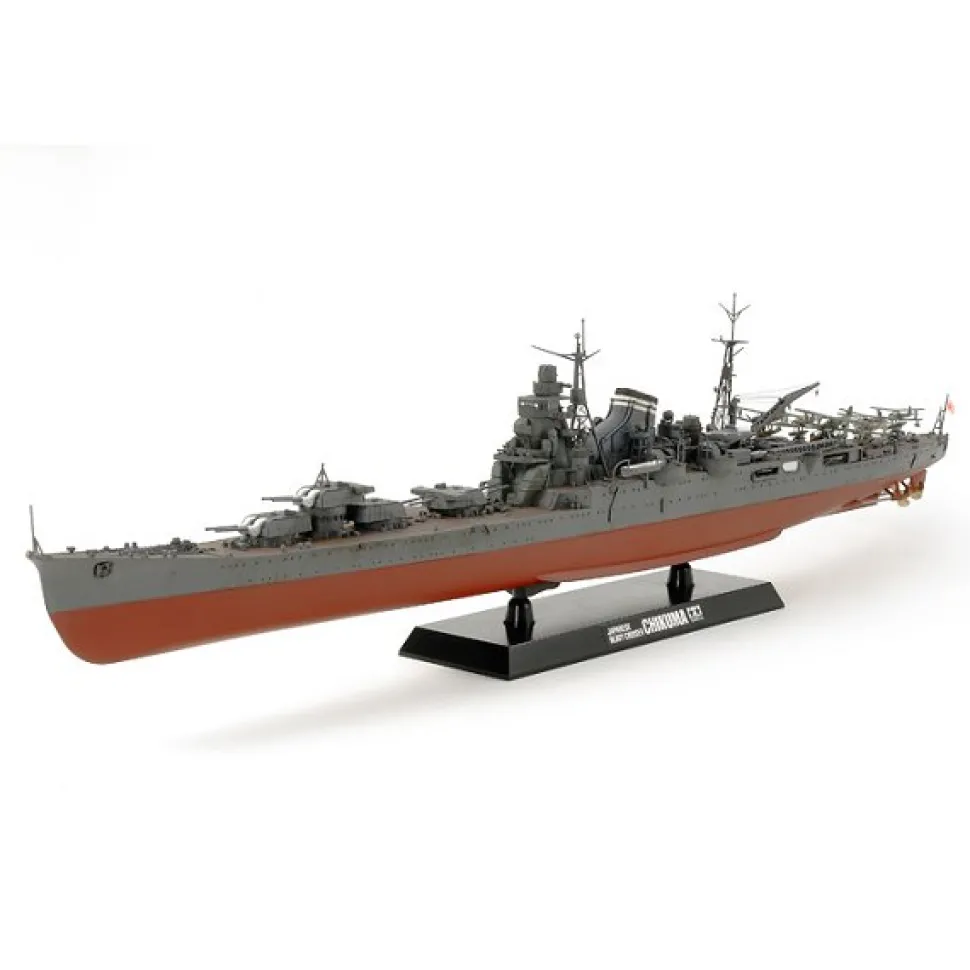 Maquette bateau : Croiseur lourd japonais Chikuma - Tamiya