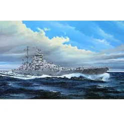Maquette bateau : Croiseur de bataille allemand Prinz Eugen 1945 - Trumpeter