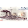 Maquette bateau : Cuirassé allemand Markgraf 1914 - ICM