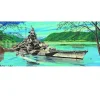 Maquette bateau : Cuirassé allemand Tirpitz 1942 - Trumpeter