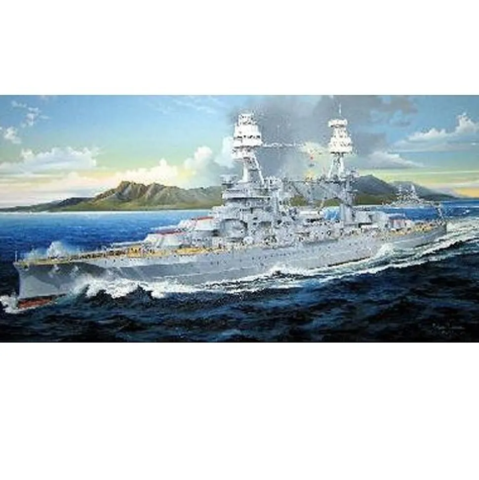 Maquette bateau : Cuirassé USS BB-39 Arizona 1941 : Série limitée - Trumpeter