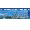 Maquette bateau : Cuirassé US BB-61 Iowa 1984 - Trumpeter