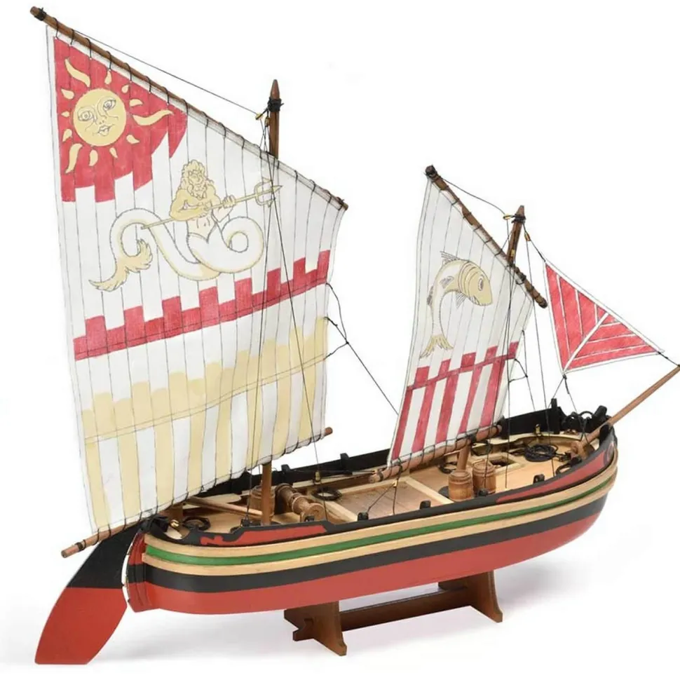 Maquette bateau de pêche : Trabaccolo - Amati