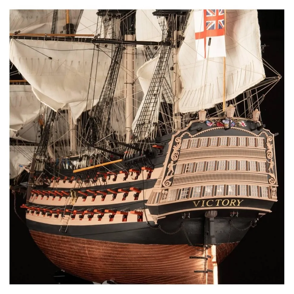 Maquette bateau en bois : HMS VICTORY Navire de Ligne Trafalgar 1805 - Artesania