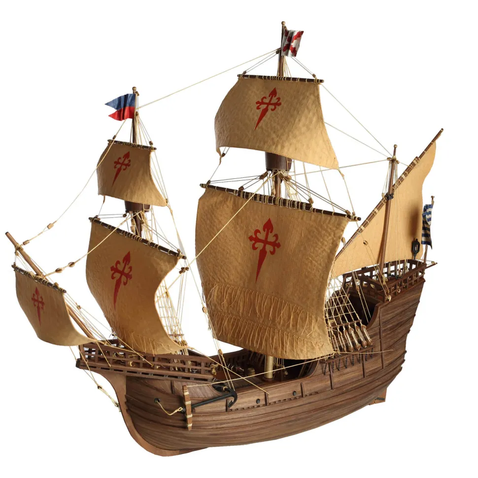 Maquette bateau en bois : Nao Victoria - Disarmodel