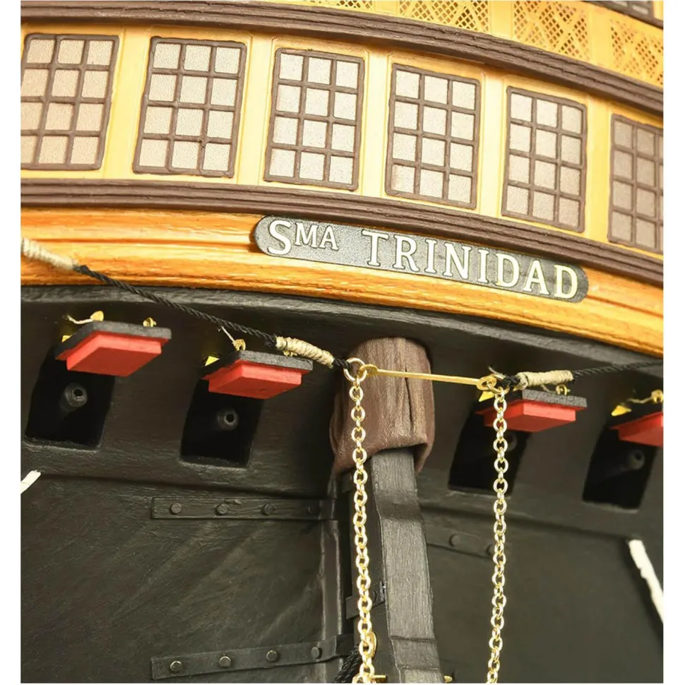 Maquette bateau en bois : Santisima Trinidad - Artesania