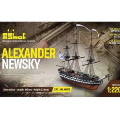 Maquette bateau en bois : ALEXANDER NEWSKY - Mamoli