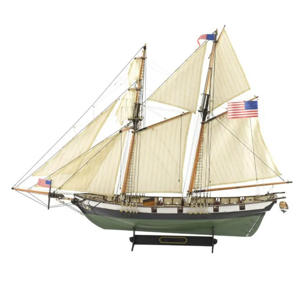 Maquette bateau en bois : Goélette Américaine Harvey - Artesania