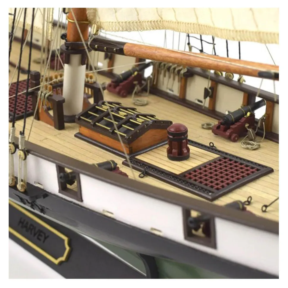 Maquette bateau en bois : Goélette Américaine Harvey - Artesania