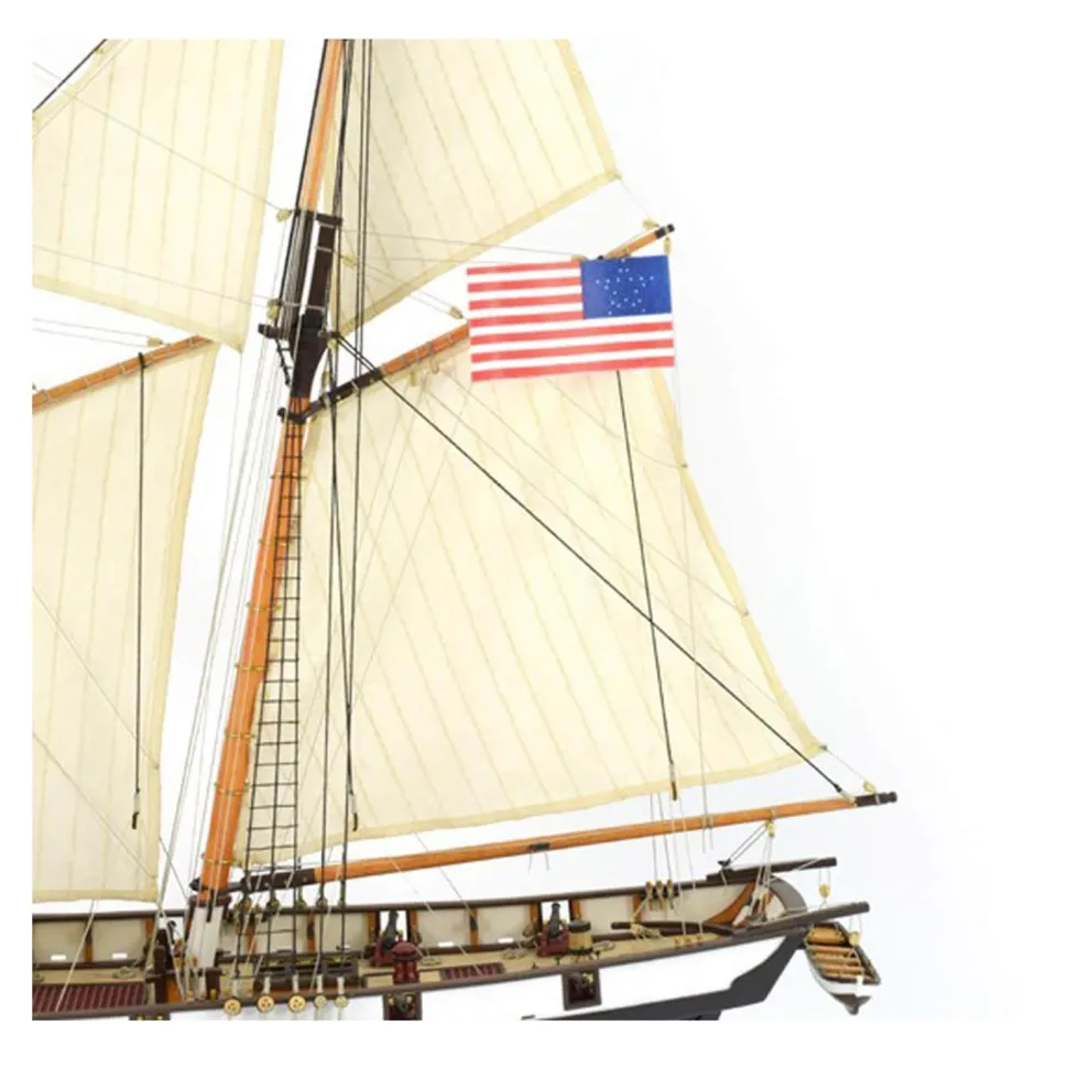 Maquette bateau en bois : Goélette Américaine Harvey - Artesania