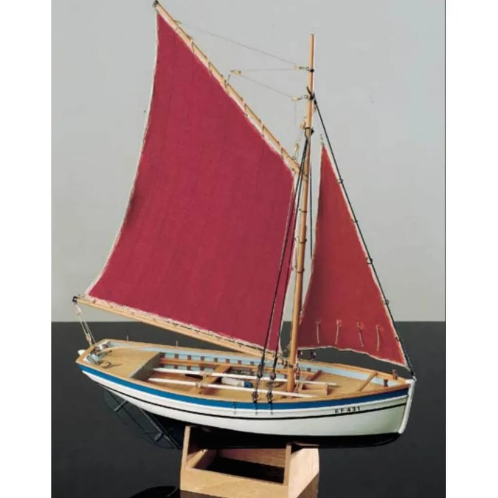 Maquette bateau en bois : Le Sloup - Corel