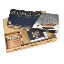 Maquette bateau en bois : Revenge 1577 - Amati