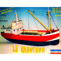 Maquette bateau en bois : Caboteur - Soclaine