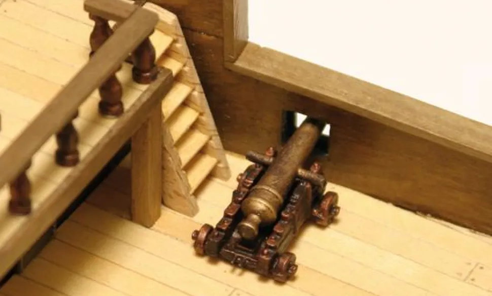 Maquette bateau en bois : San Martin - OCCRE