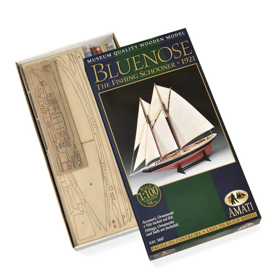 Maquette bateau en bois : Bluenose - Amati