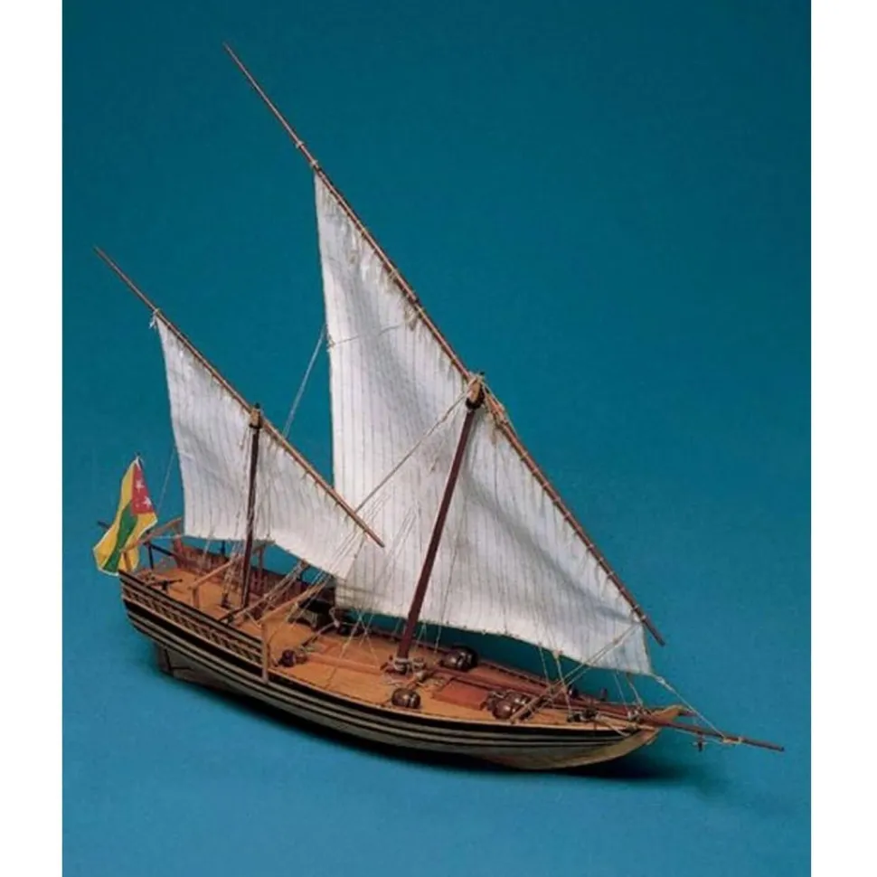 Maquette bateau en bois : Al Bahran - Corel