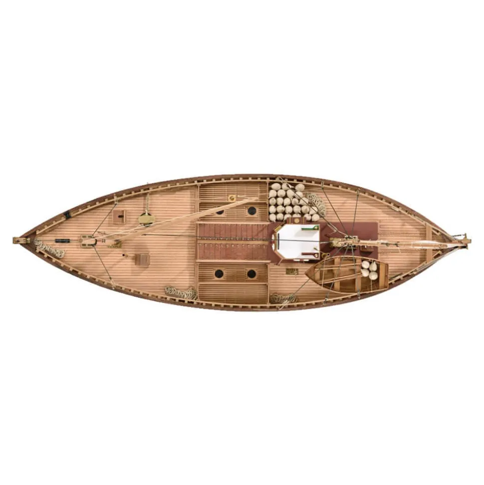 Maquette bateau en bois : Bateau de pêche Ecossais Fifie - Amati