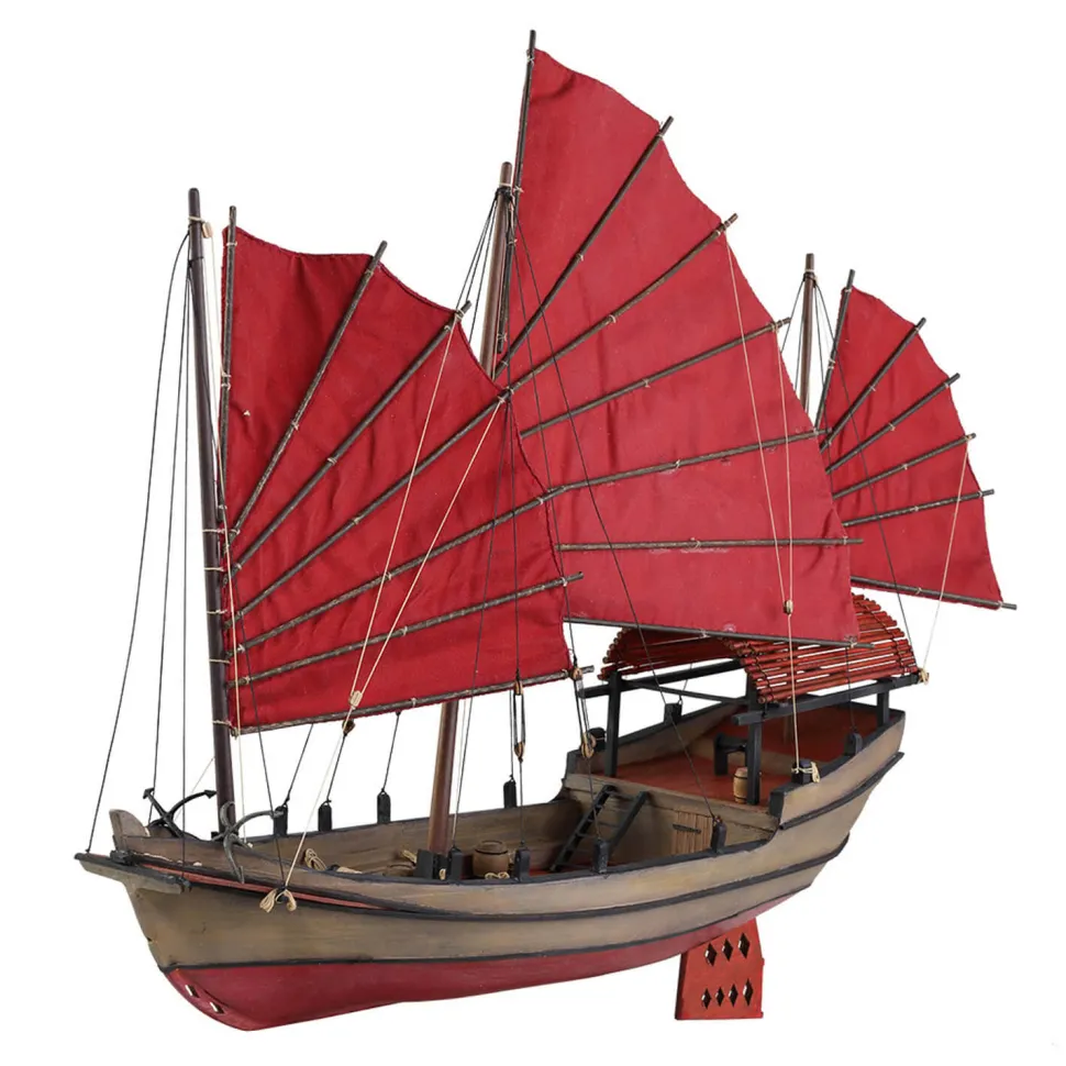 Maquette bateau en bois : Jonque chinoise - Disarmodel