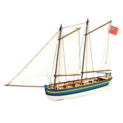 Maquette bateau en bois : Canot du Capitaine HMS Endeavour - Artesania