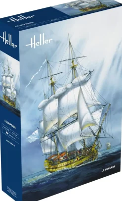 Maquette bateau : Le Superbe - Heller