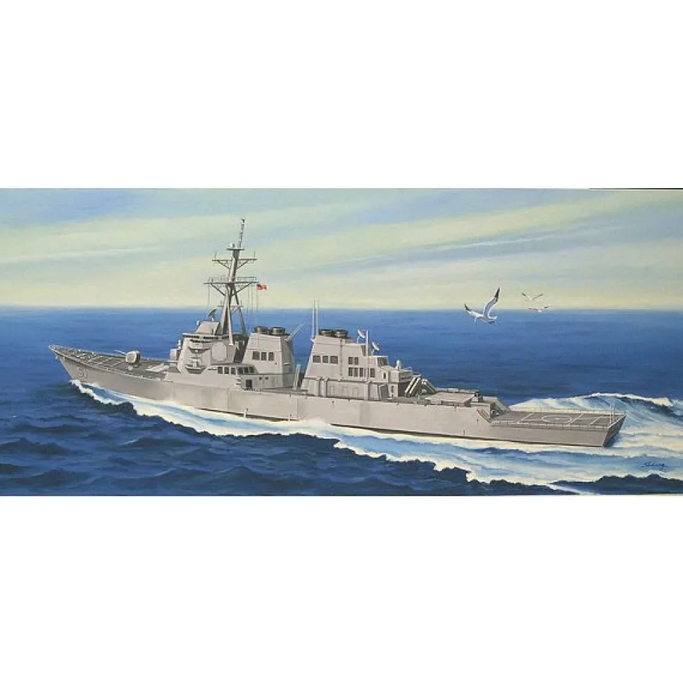 Maquette bateau : USS Arleigh Burke DDG-5 - Hobby Boss