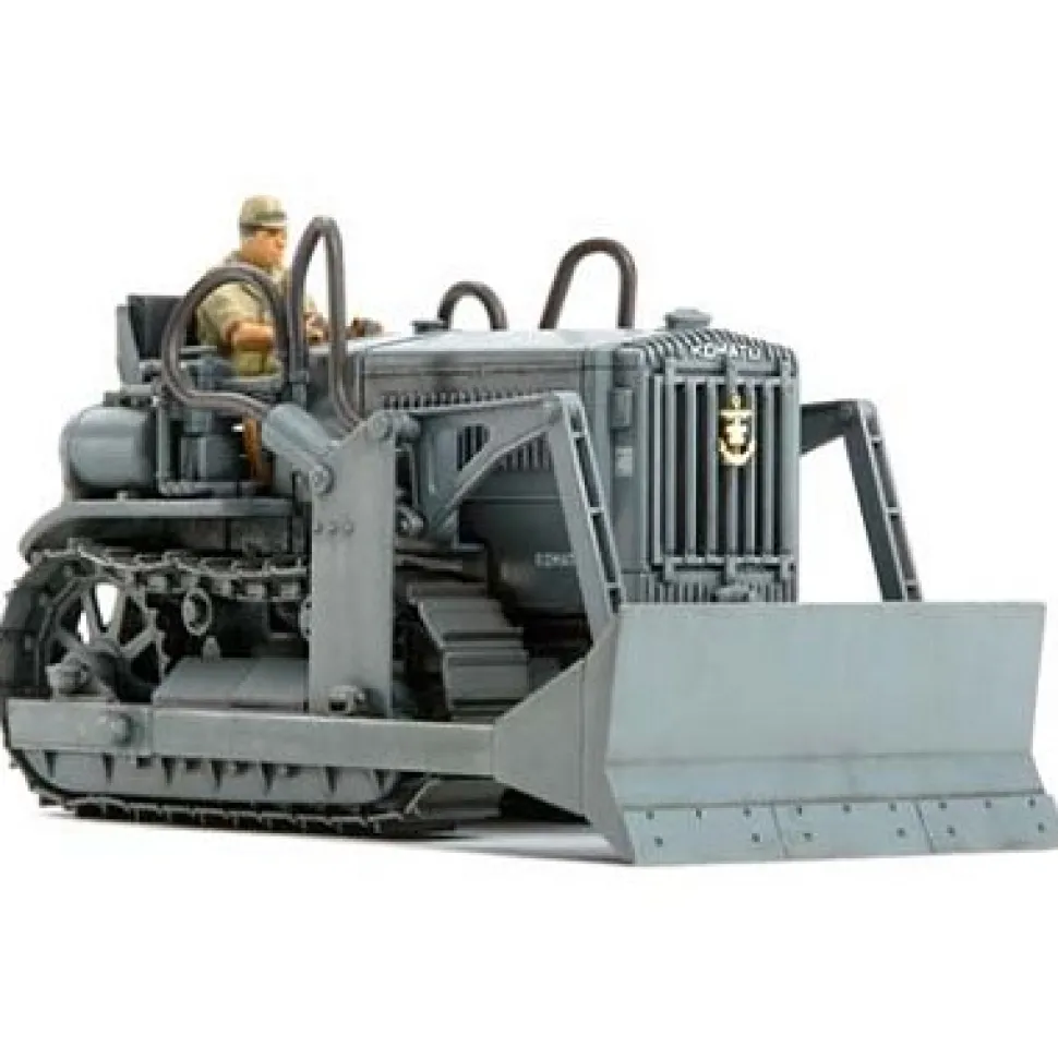 Maquette Bulldozer Komatsu G40 avec figurine - Tamiya