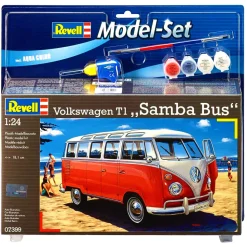 Maquette bus : Model-Set : VolksWagen T1 Samba Bus - Revell