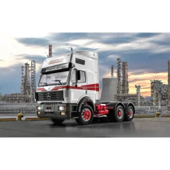Maquette Camion : MercedesBenz Sk Eurocab 6X4 - Italeri