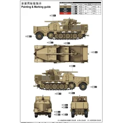 Maquette camion : Schwerer Zugkraftwagen 18 t - Trumpeter