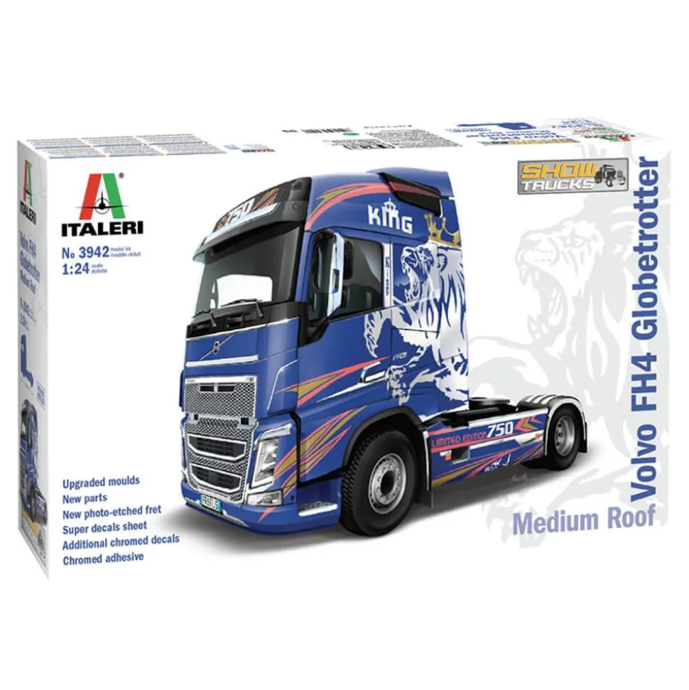 Maquette camion : Volvo FH4 Globetrotter - Italeri