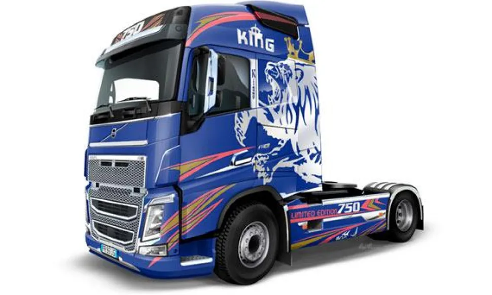 Maquette camion : Volvo FH4 Globetrotter - Italeri