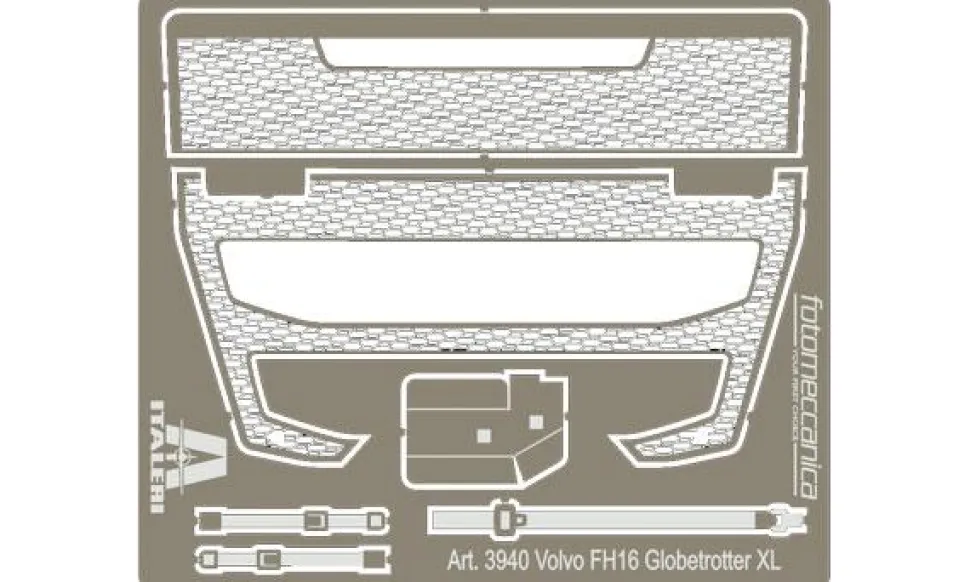 Maquette camion : Volvo FH4 Globetrotter XL - Italeri