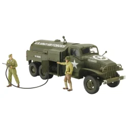 Maquette camion citerne aérodrome militaire US - Tamiya