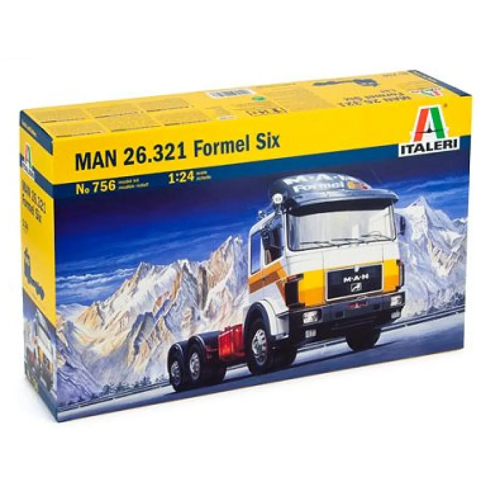 Maquette Camion : Man 26.321 Formel 6 - Italeri